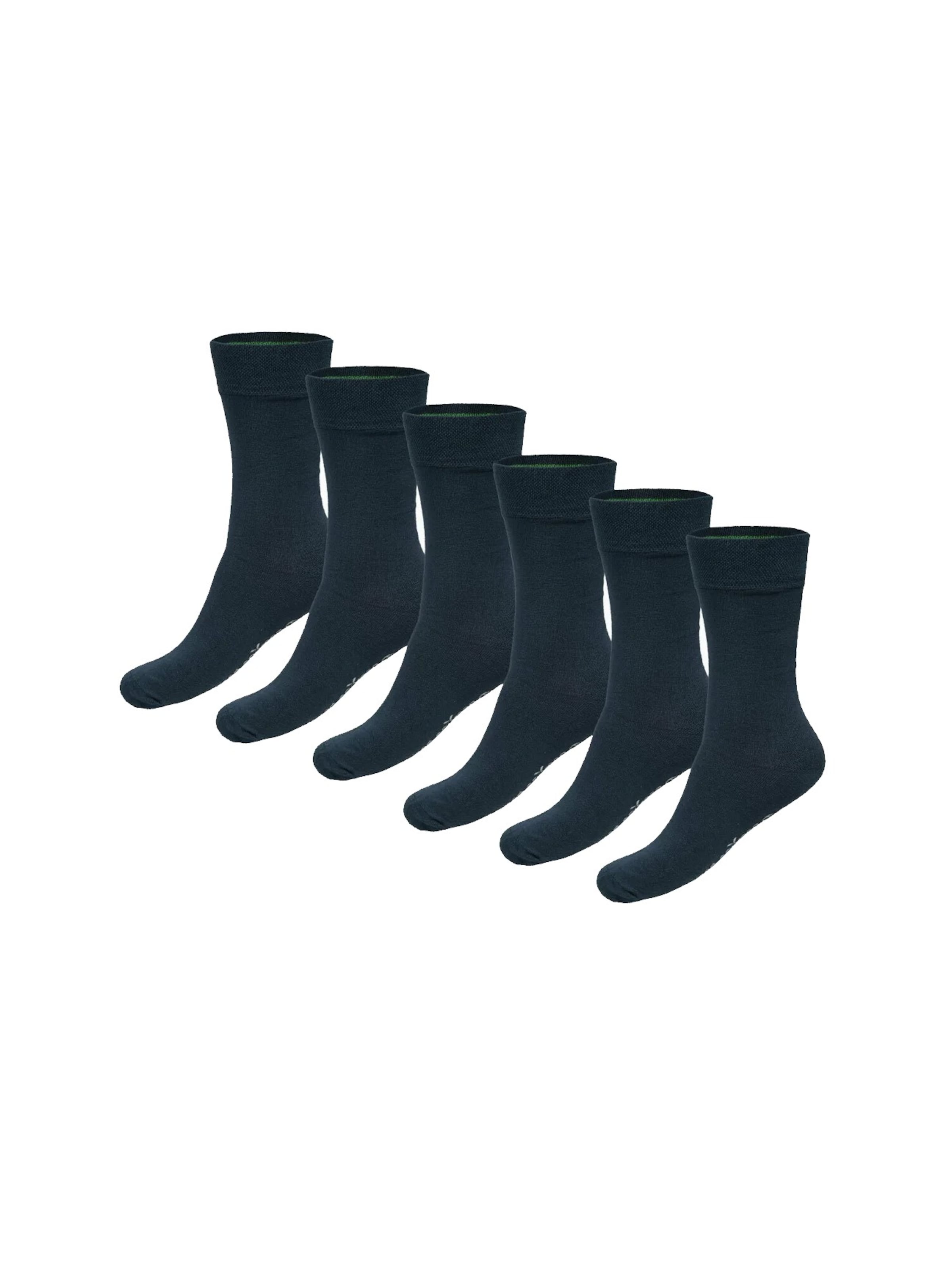 Bamboo basics Socks 'Beau' in Blue: front