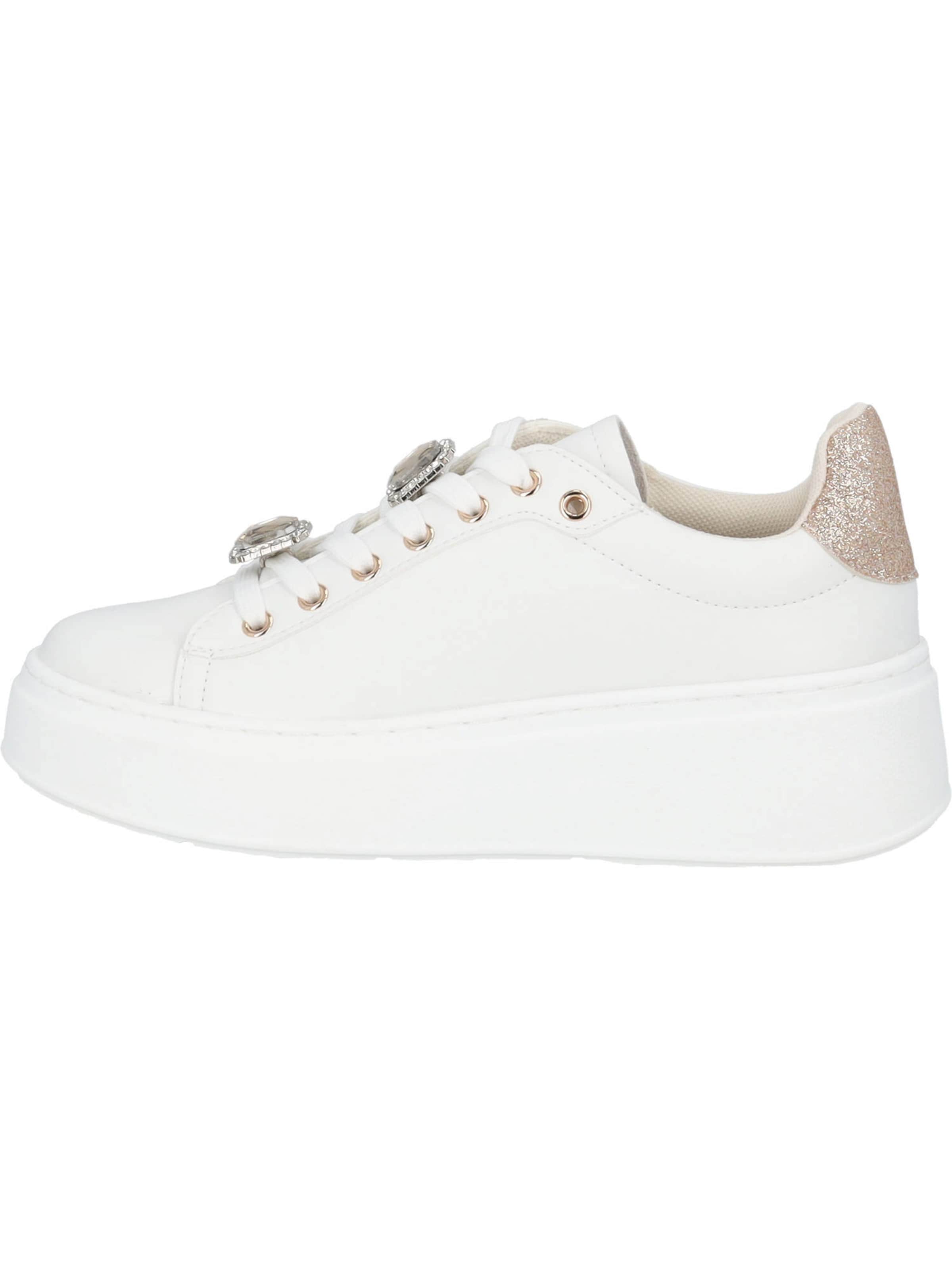 Palado by Sila Sahin Sneaker  'Yellar' in Weiß: Vorderseite