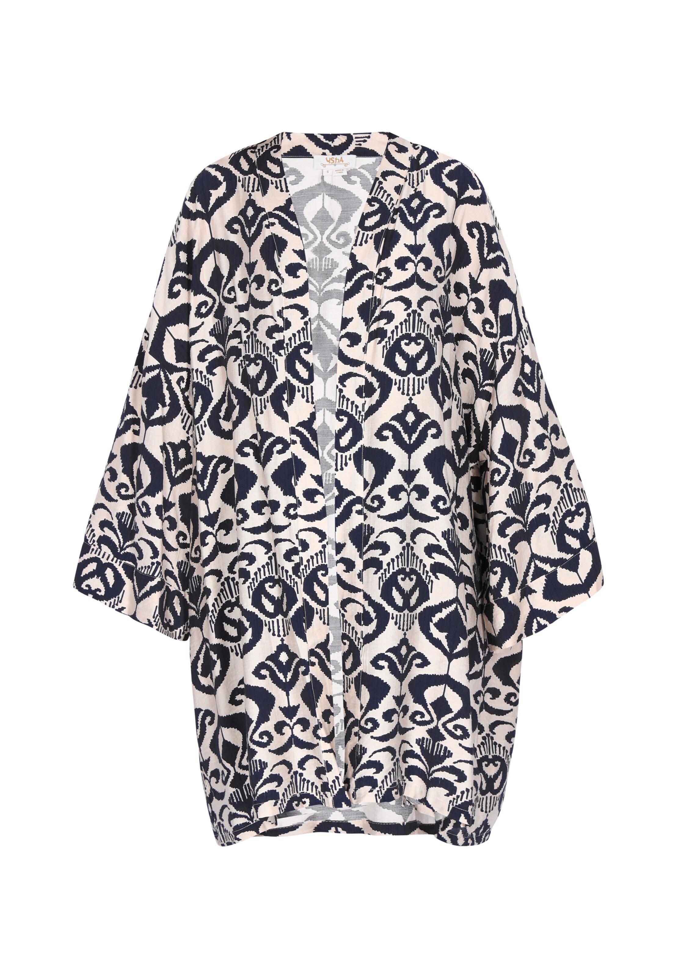 usha FESTIVAL Kimono in Wit: voorkant