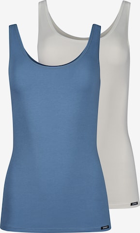 Maglietta intima 'Advantage' di Skiny in blu: frontale