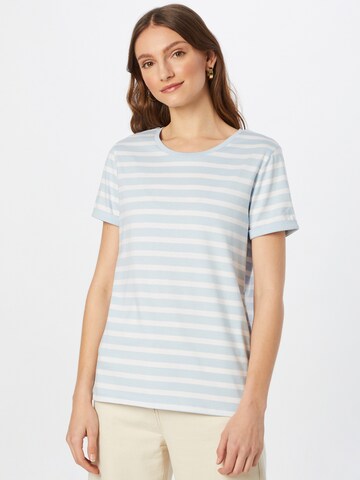 T-shirt comma casual identity en bleu : devant