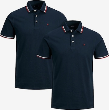 JACK & JONES Shirt 'Paulos - Slim Fit' in Blue: front