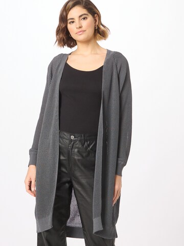 s.Oliver BLACK LABEL Knit cardigan in Grey: front