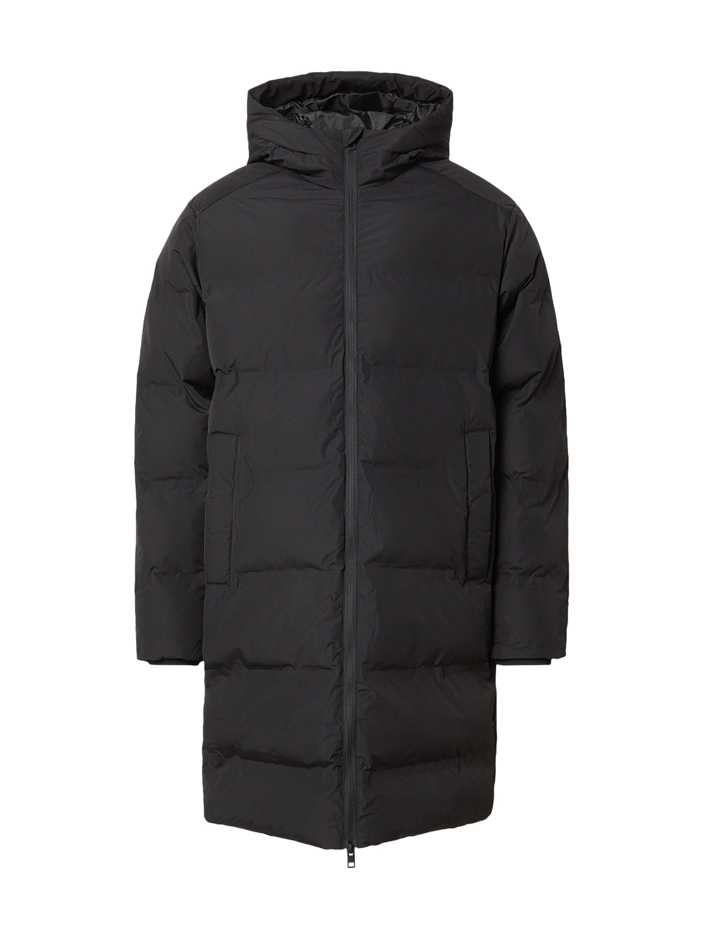 JACK & JONES Vinterparka 'ESOHO' i sort: forside