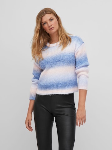 VILA Sweater 'Ziena' in Blue: front