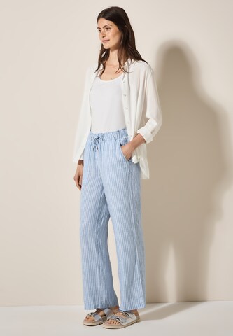 CECIL Wide Leg Hose in Blau