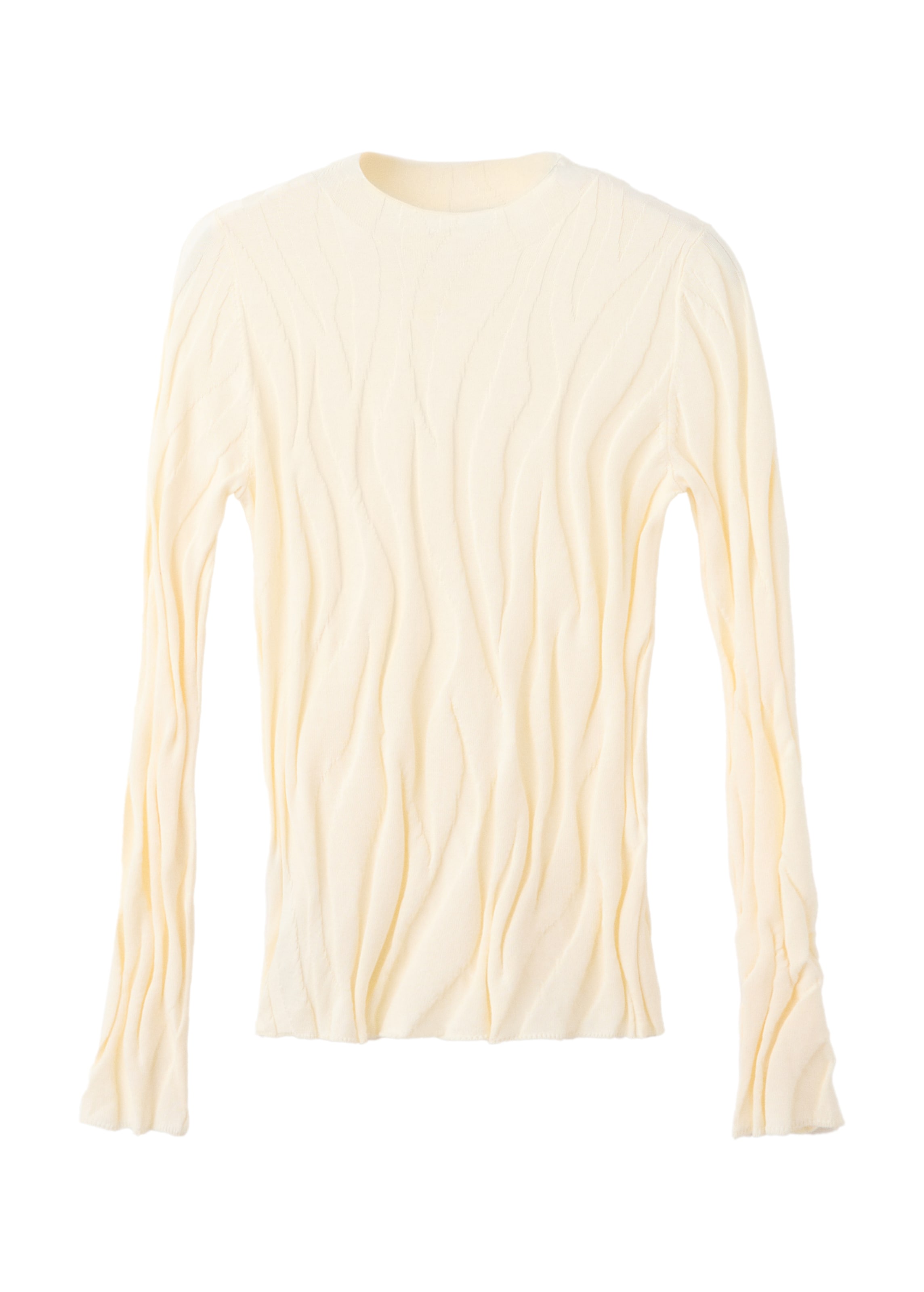 Pullover 'PUMA' di MANGO in beige: frontale