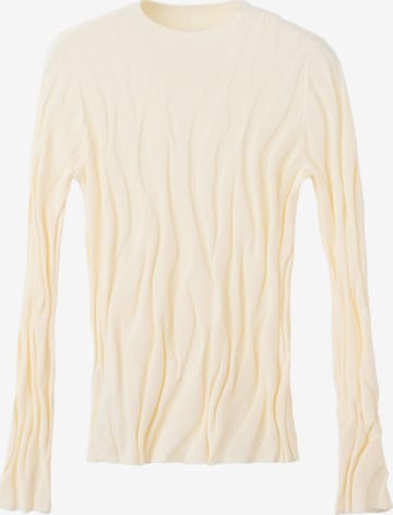 Pullover 'PUMA' di MANGO in beige: frontale