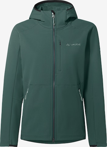 VAUDE Athletic fleece jacket 'Elope' in Green: front