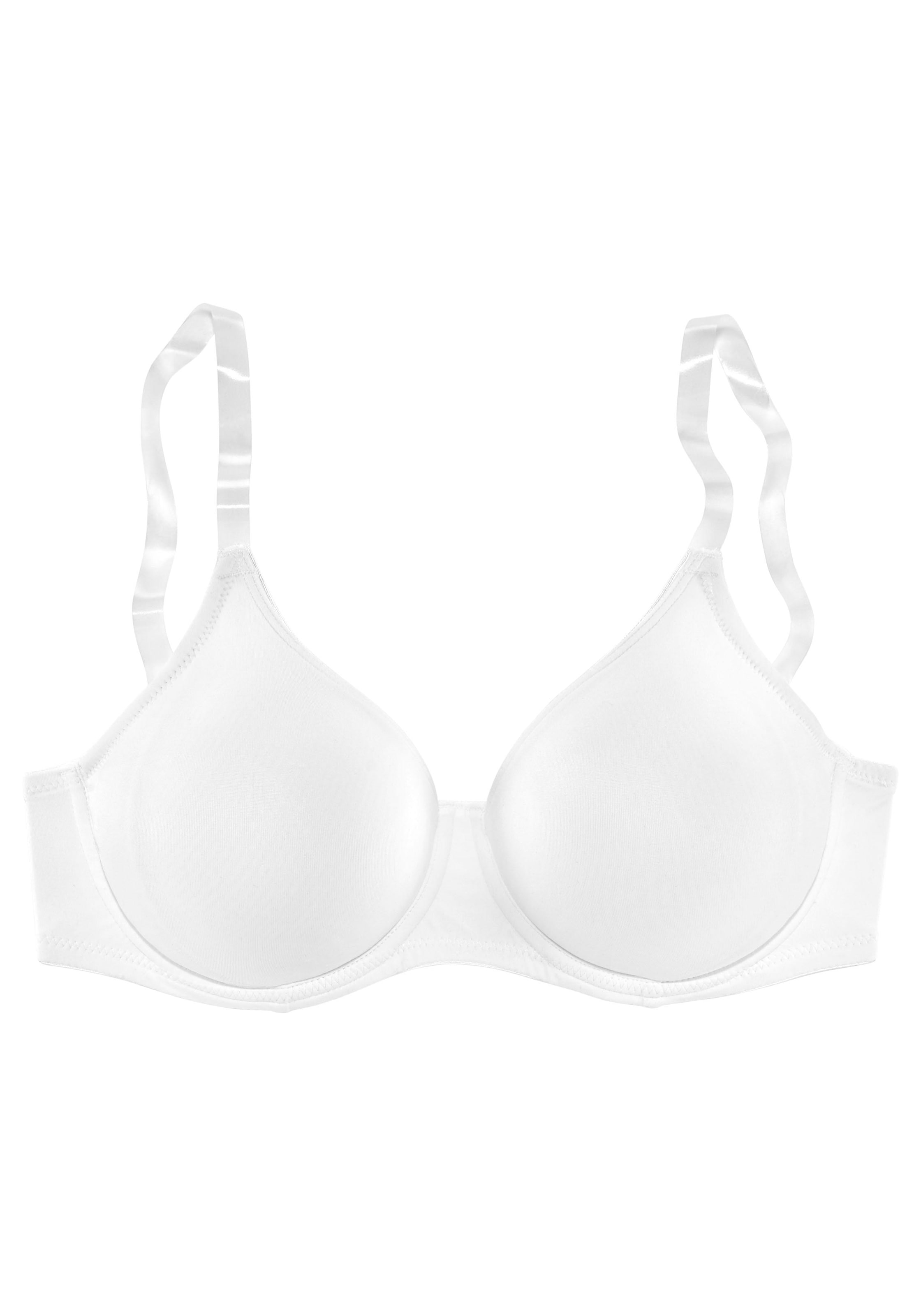 NUANCE - Clásico Sujetador en blanco: frente