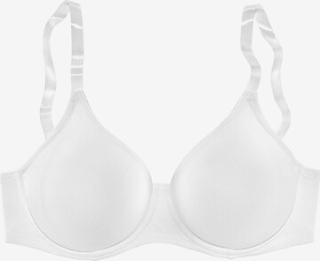 NUANCE Minimiser Bra in White: front