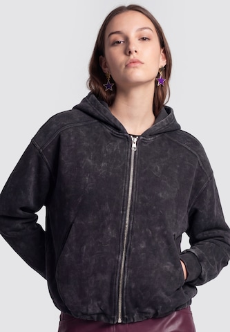 Veste de survêtement myMo ROCKS en noir
