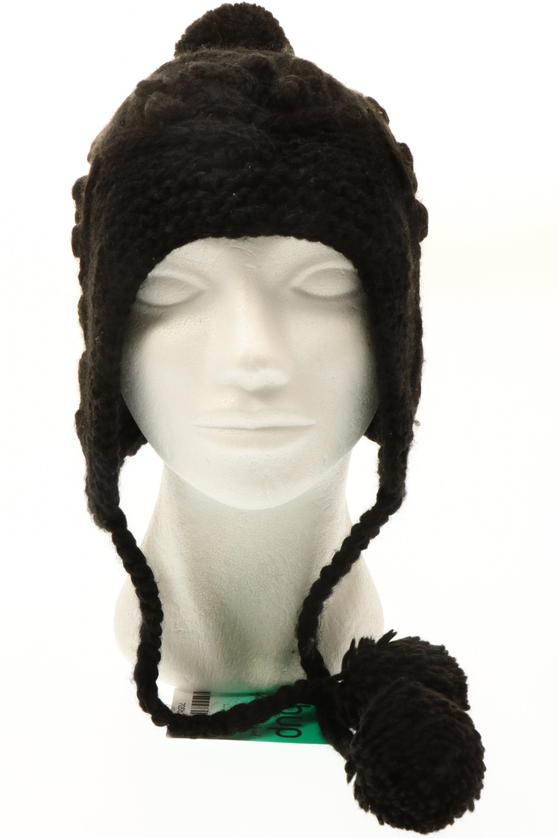 HALLHUBER Hat & Cap in One size in Black: front