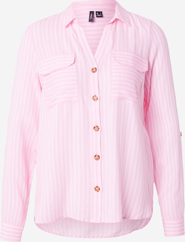 VERO MODA Pusero 'VMBUMPY' värissä vaaleanpunainen: etupuoli