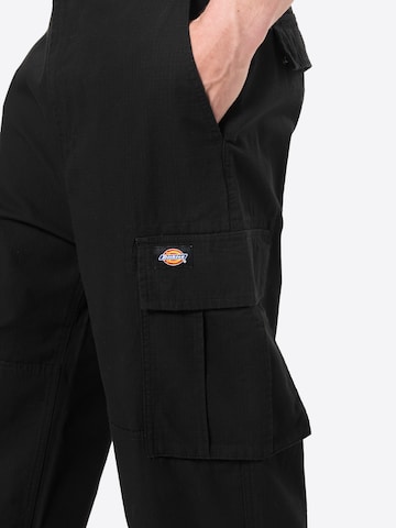 DICKIES Regular Cargo trousers 'Eagle bend' in Black