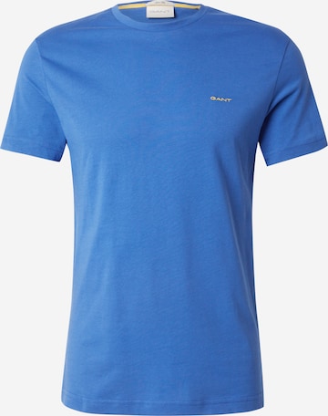 T-Shirt GANT en bleu : devant