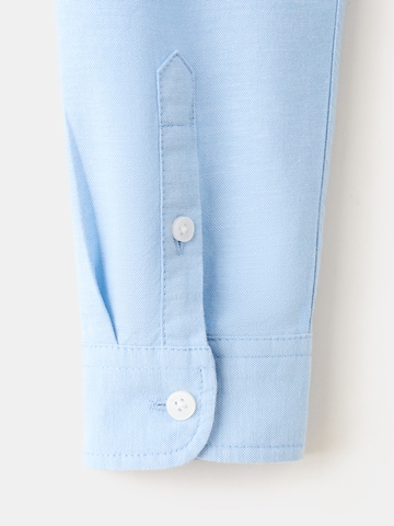 MANGO KIDS Regular fit Overhemd 'ROXFORD' in Blauw