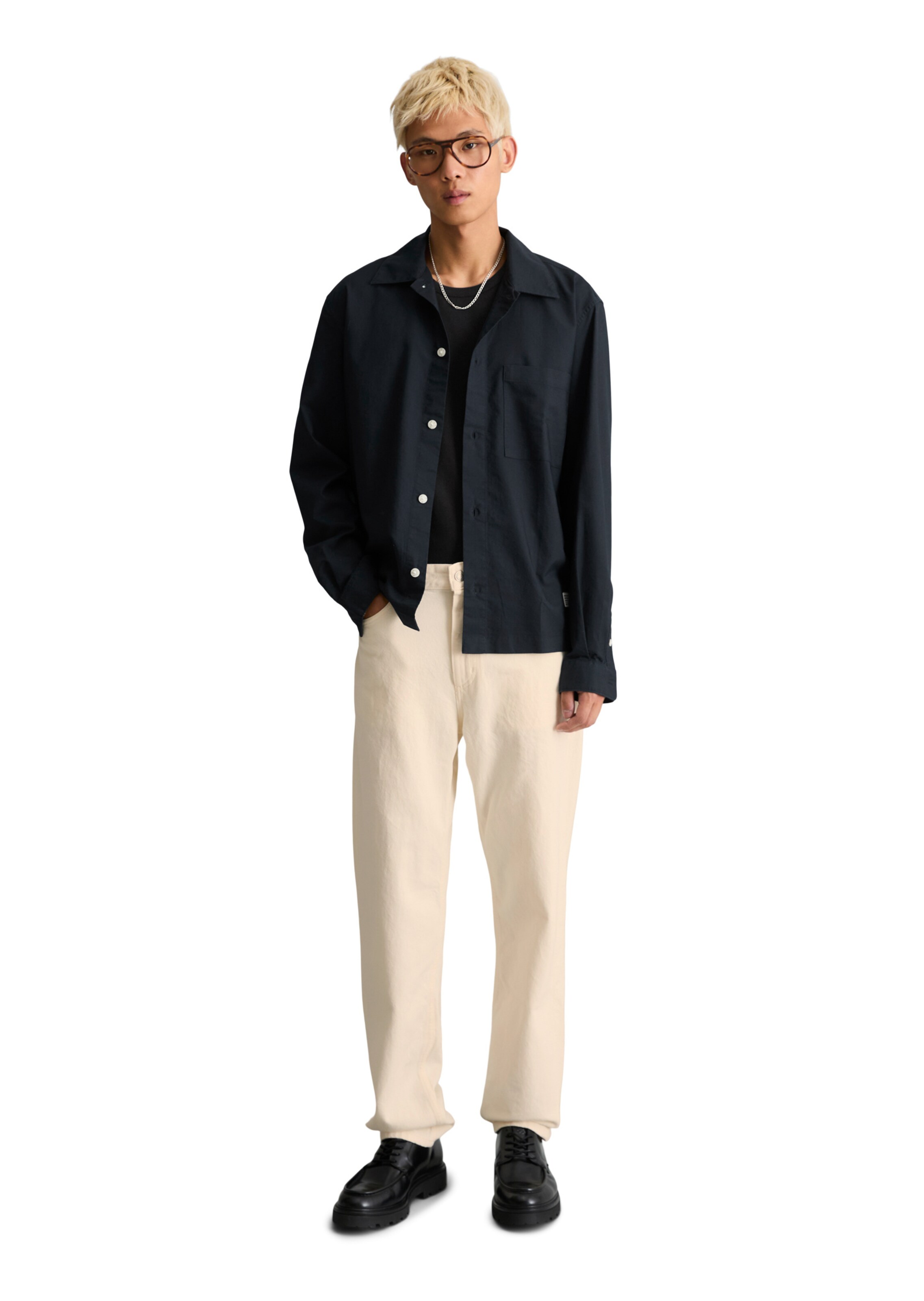 Coupe regular Chemise Marc O'Polo DENIM en bleu
