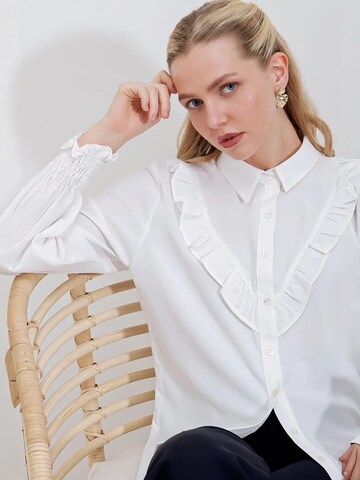 Chemisier Bigdart en blanc