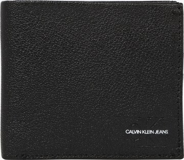 Calvin Klein Jeans Portemonnaie in Schwarz: predná strana