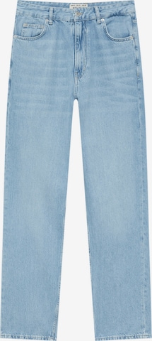 Pull&Bear Regular Jeans in Blue: front