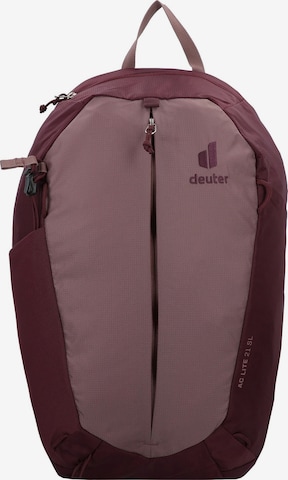 Sac à dos de sport 'AC Lite 21 SL' DEUTER en violet : devant