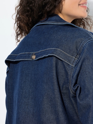 Ulla Popken Kurtka przejściowa w kolorze niebieski