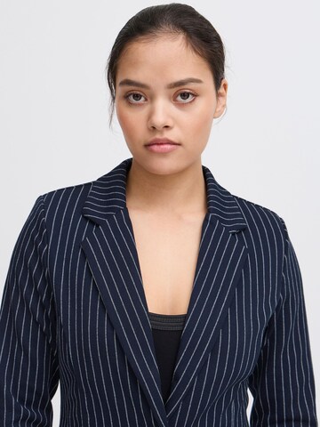 ICHI - Blazer ' IXKATE PINSTRIPED BL ' en azul