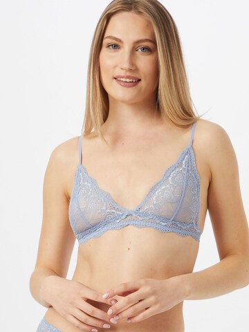 Samsøe Samsøe Triangle Bra 'Marilyn' in Blue: front