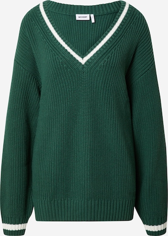 WEEKDAY Sweater 'North' in Green: front