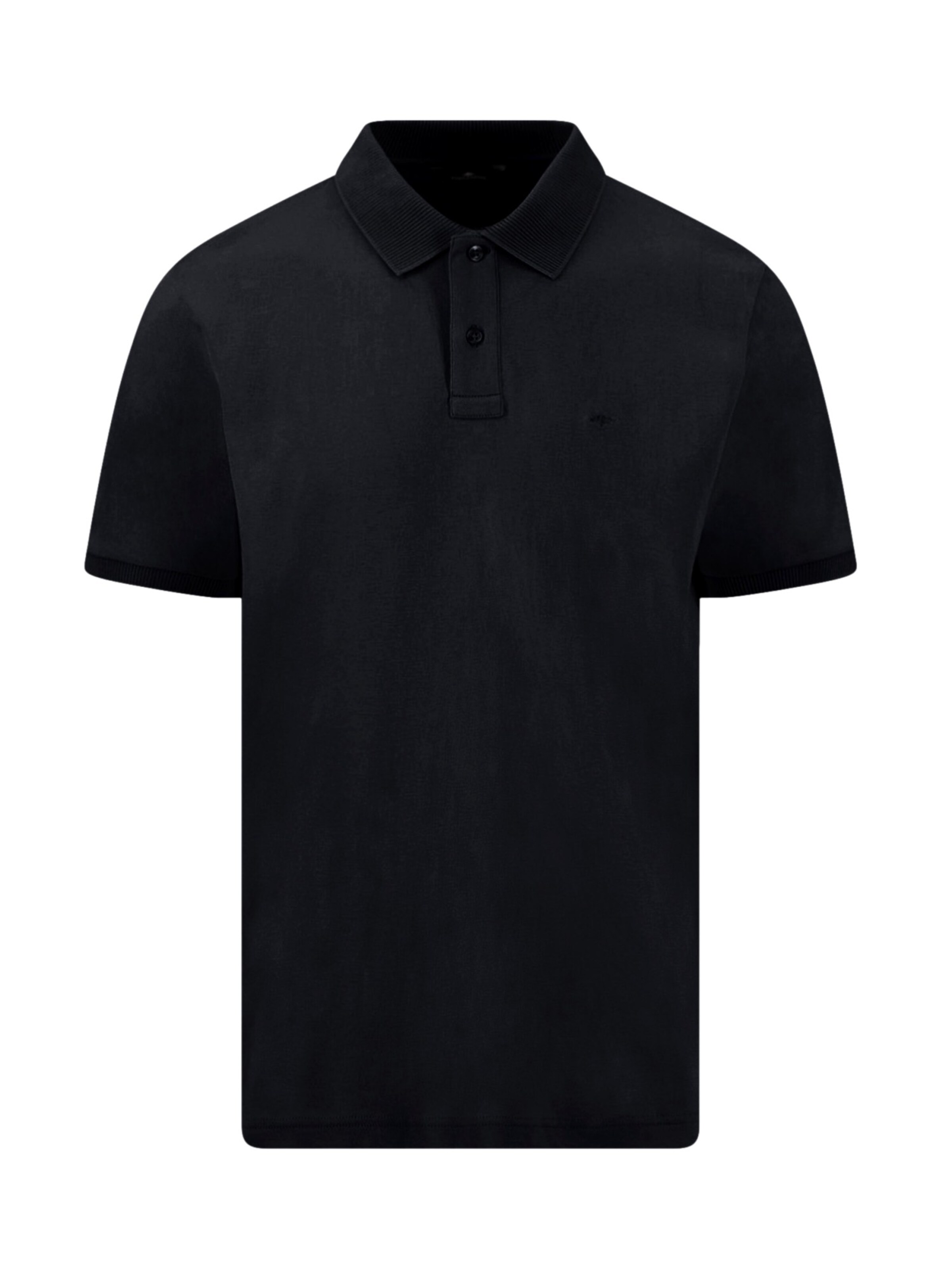 FYNCH-HATTON Poloshirt in Schwarz: Vorderseite