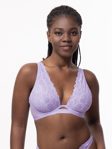 Triangle Soutien-gorge 'Sylvia' Dorina en violet : devant