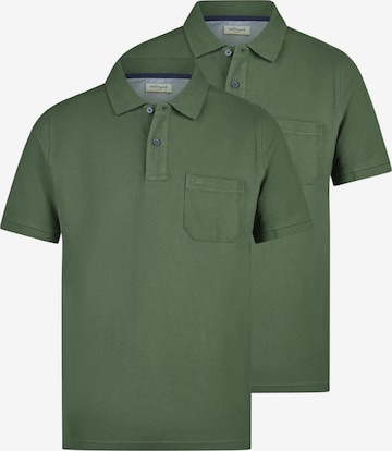 redmond Shirt 'Basic' in Grün: Vorderseite