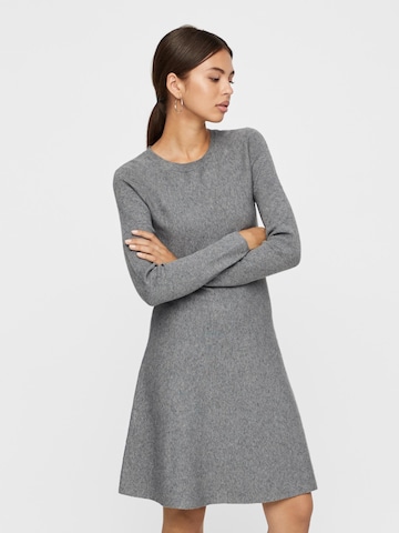 VERO MODA Knit dress 'Nancy' in Grey