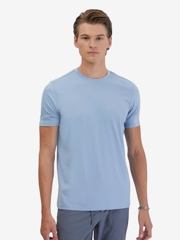 T-Shirt Ramsey en bleu : devant