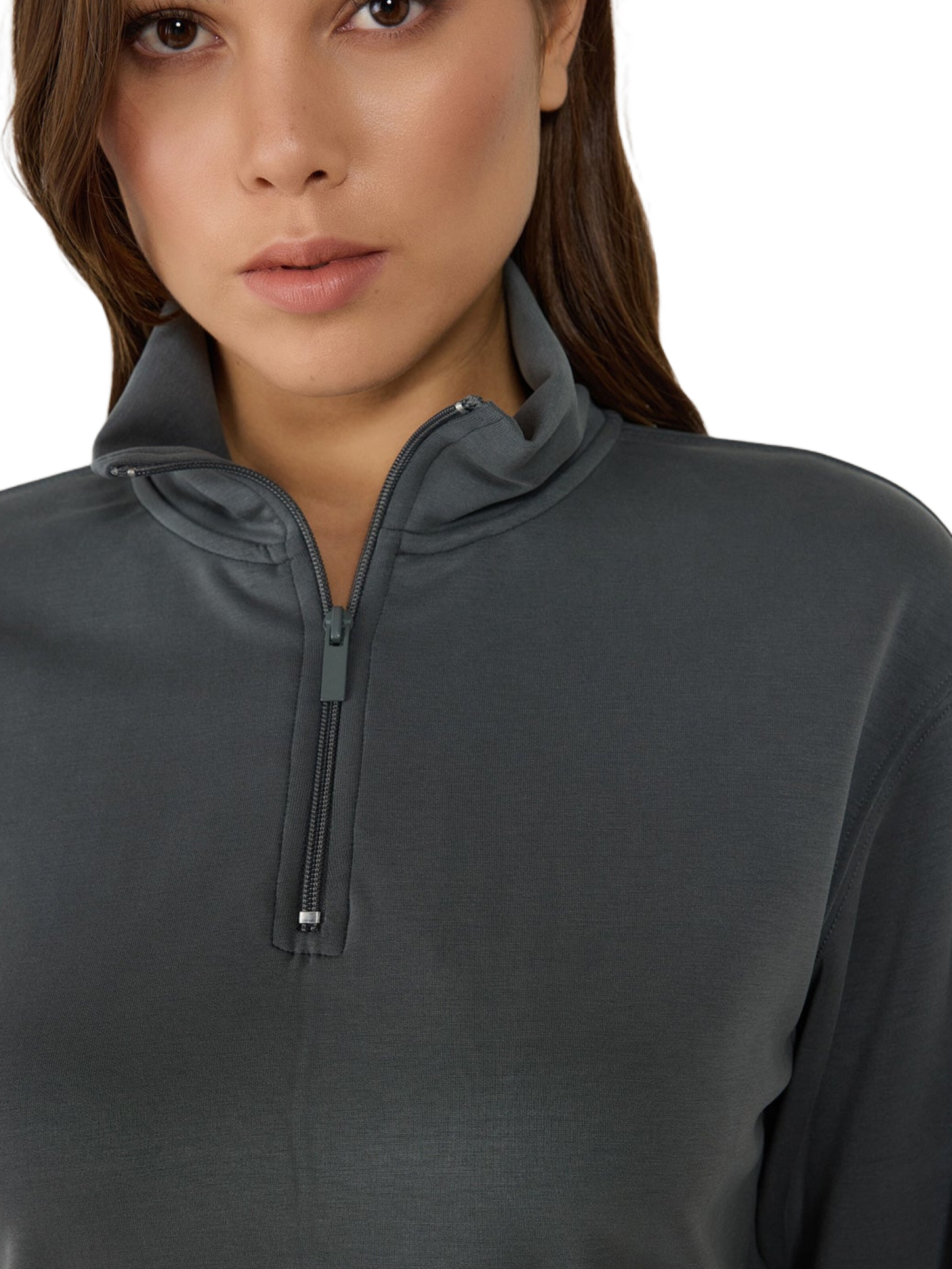 No Matter What Sweatshirt in Grijs