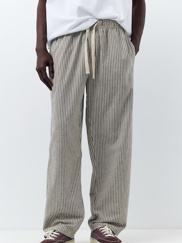 Pull&Bear Loosefit Nadrág - barna: elől