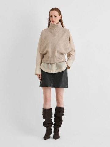 ROUGE EDIT - Chaleco de punto en beige
