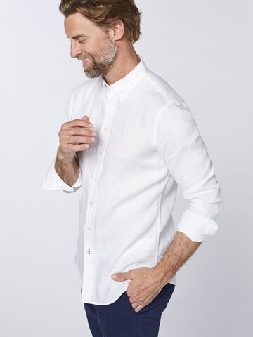 Colorado Denim Regular fit Button Up Shirt in White