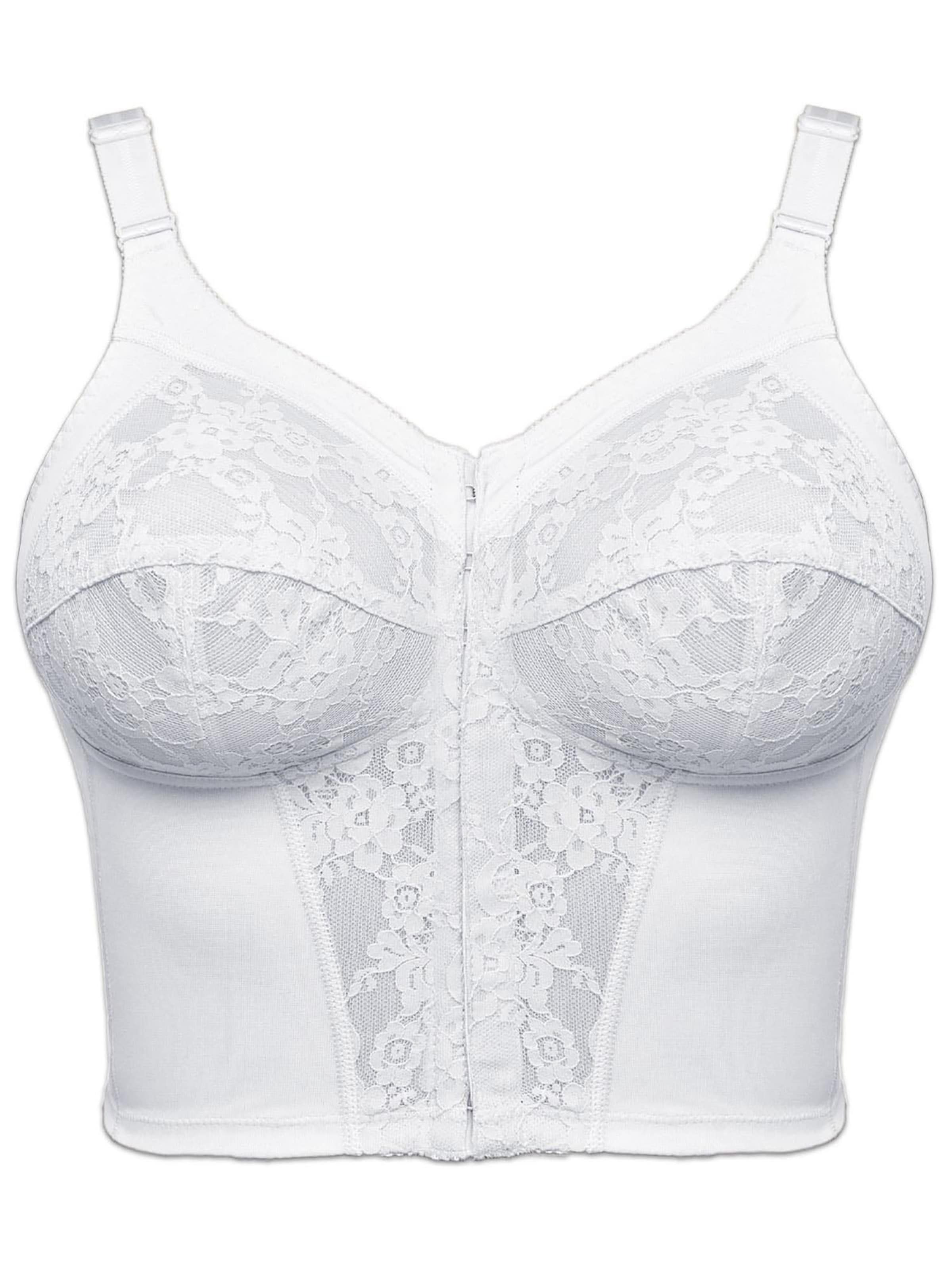 SUSA Minimiser Bra 'Classic' in White: front