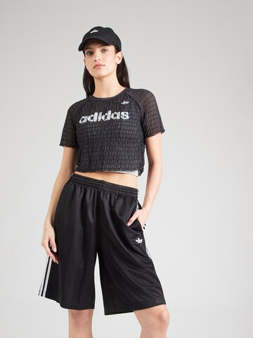 ADIDAS ORIGINALS Majica | črna barva: sprednja stran