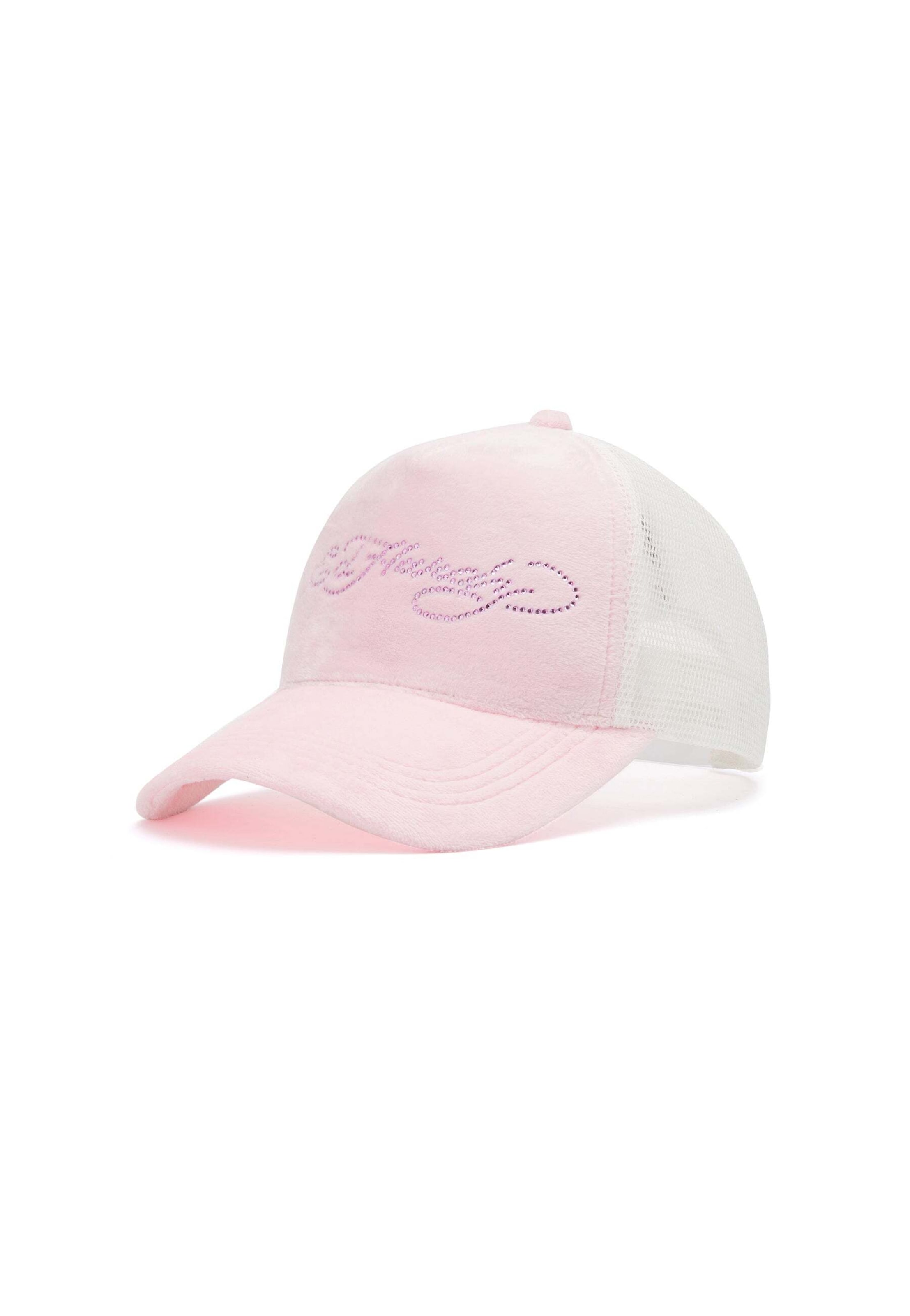 Ed Hardy Keps i rosa: framsida