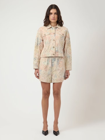 YAS Regular Broek in Beige