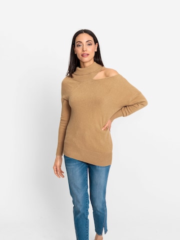 AJC Sweater in Brown: front