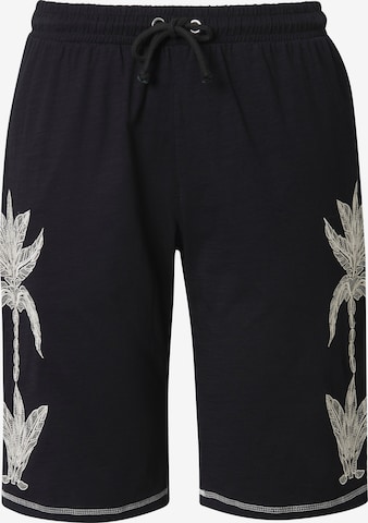 Pantalon Ulla Popken en noir : devant