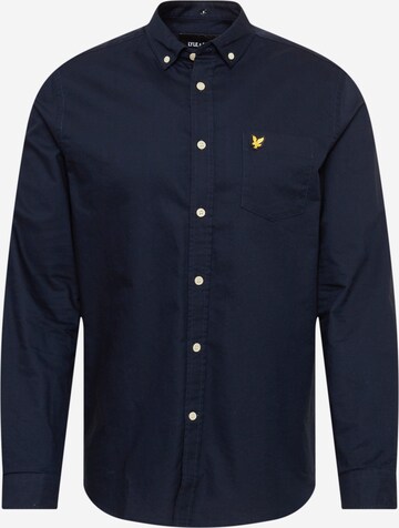 Chemise business Lyle & Scott en bleu : devant