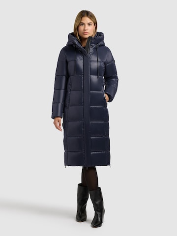 khujo Wintermantel 'Willa' in Blauw
