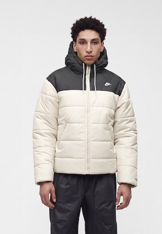 Nike Sportswear Zimska jakna 'ACCESS' | bela barva: sprednja stran