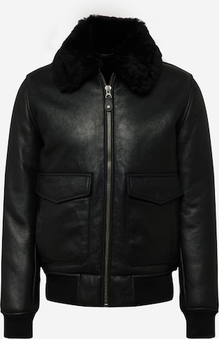 Schott NYC Jacke 'PILOT' in Schwarz: predná strana