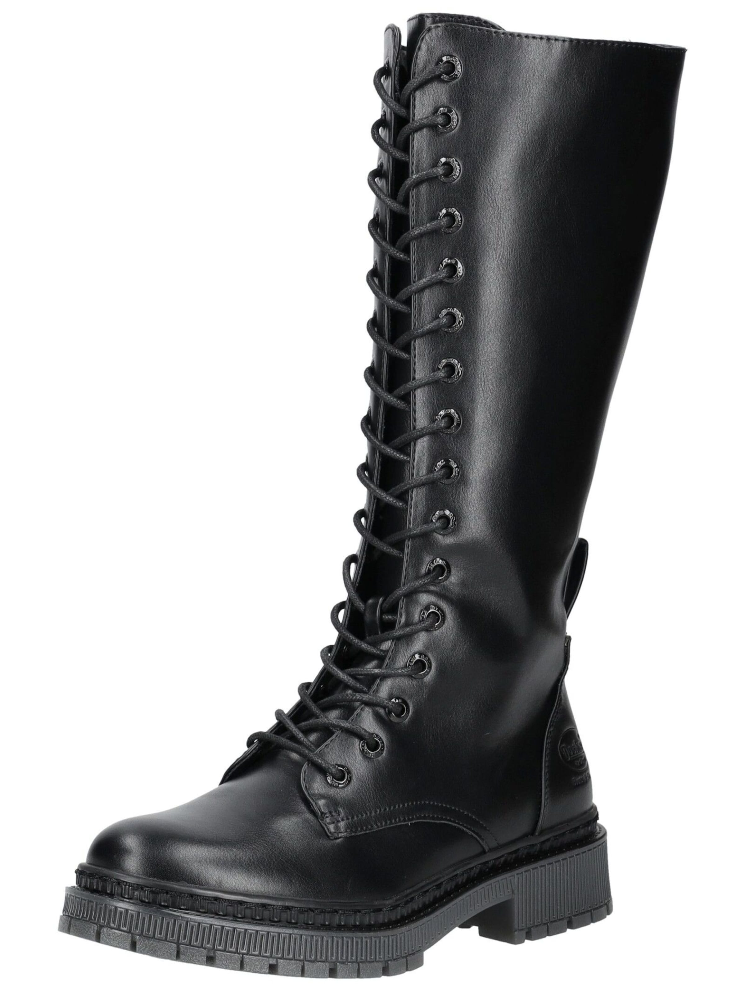 Dockers by Gerli Lace-up boot in Black: front